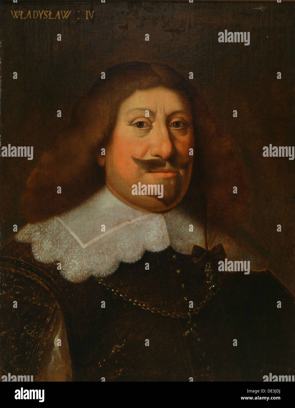 König Władysław IV Vasa von Polen (1595 – 1648), Zar von Russland, 17. Jahrhundert. Künstler: anonym Stockfoto