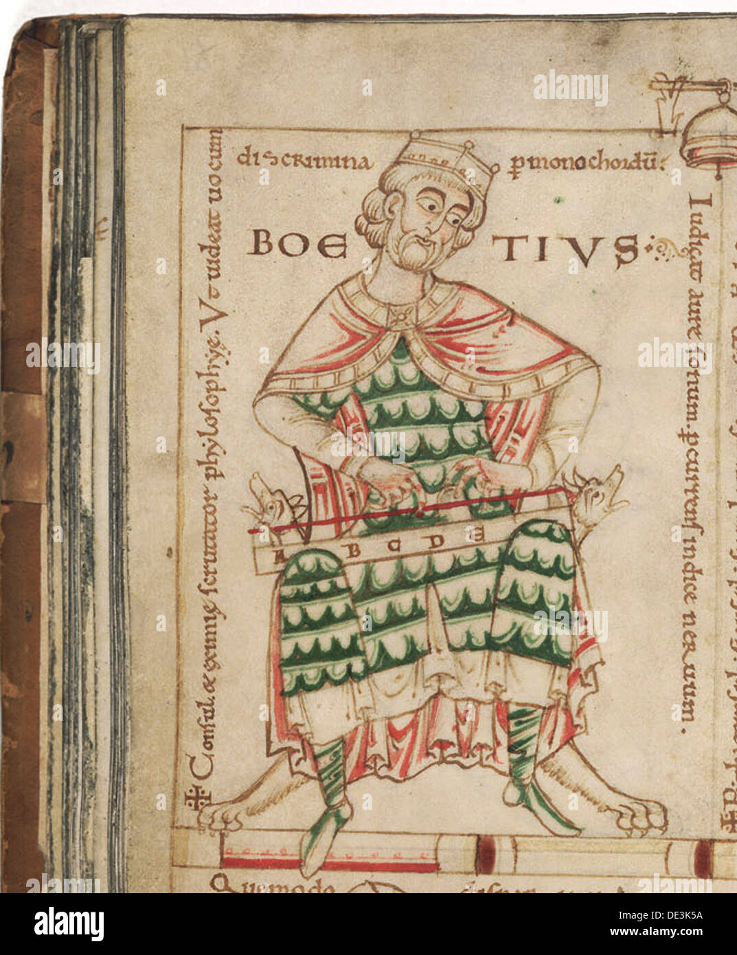 Anicius Manlius Severinus Boethius (aus De Institutione Musica von