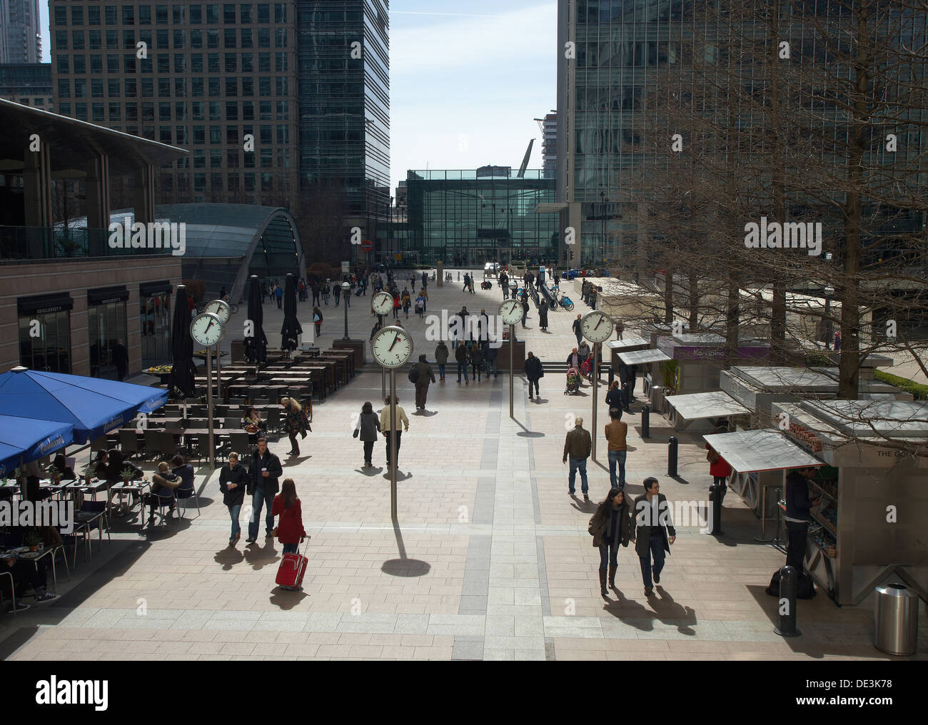 London, Vereinigtes Königreich, Reuters Plaza in Canary Wharf Stockfoto
