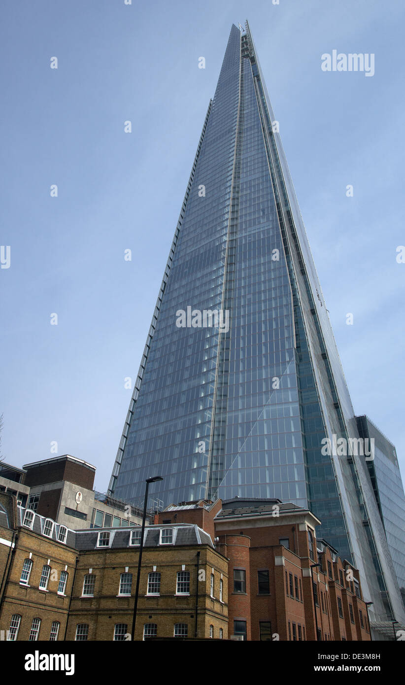 London, Vereinigtes Königreich, The Shard - der Wolkenkratzer vom Architekten Renzo Piano Stockfoto
