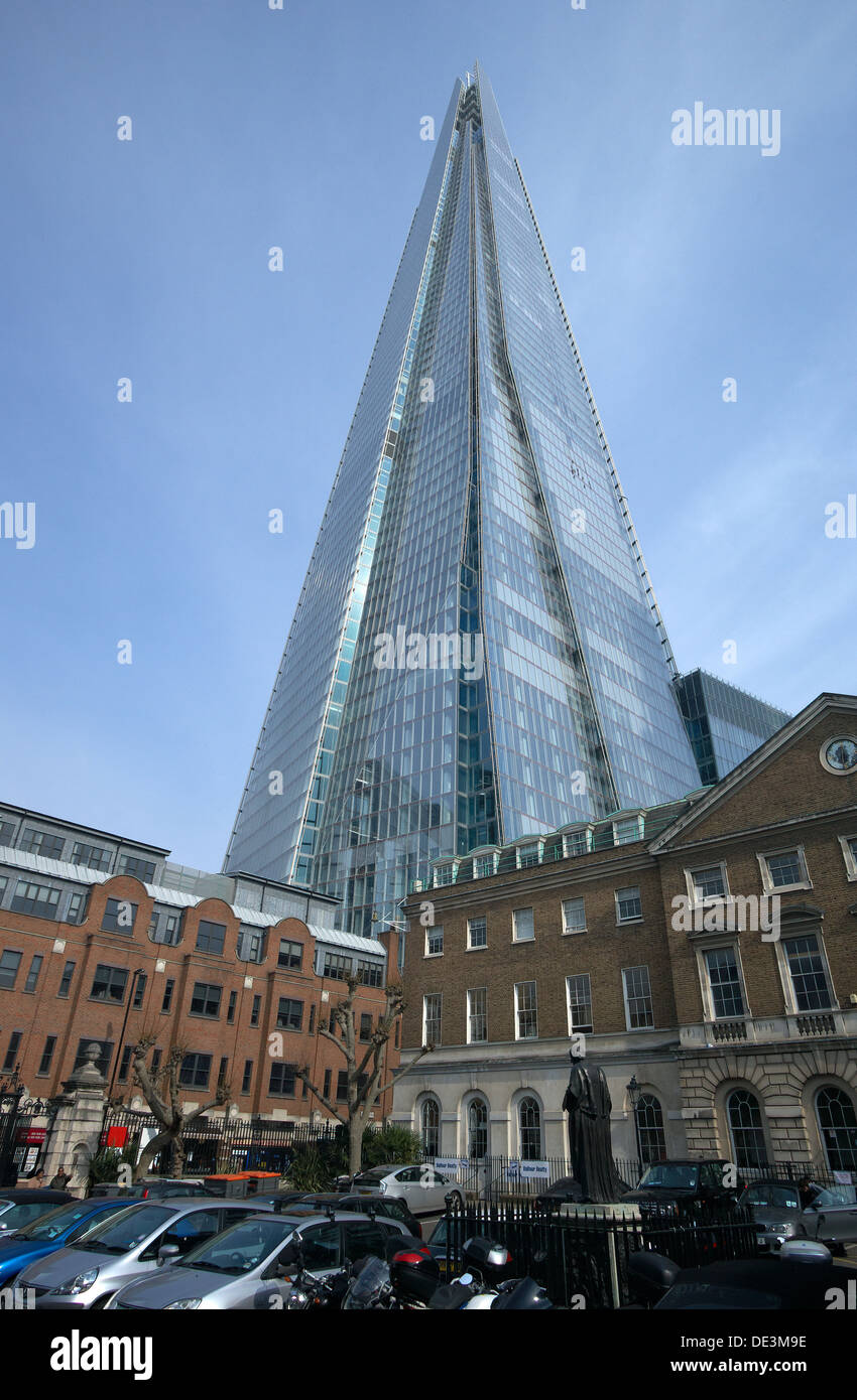 London, Vereinigtes Königreich, The Shard - der Wolkenkratzer vom Architekten Renzo Piano Stockfoto