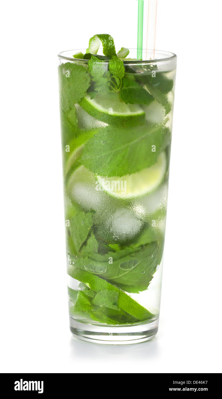 Mojito cocktail Stockfoto