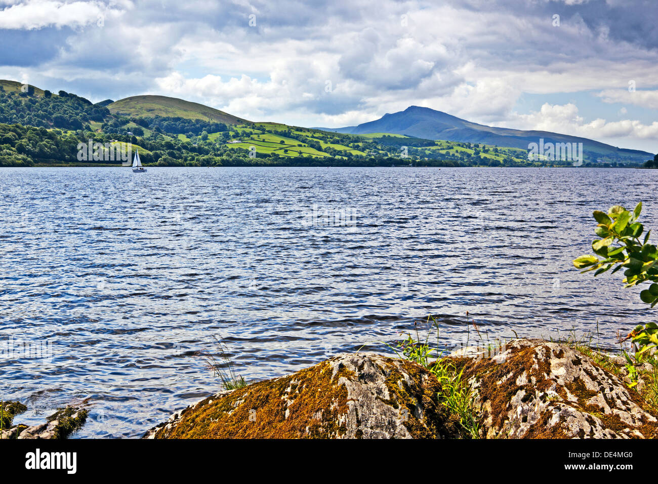 Bala Lake (Llyn Tegid) Snowdonia Stockfoto