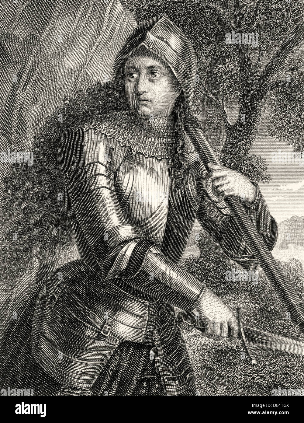 Die Jungfrau Von Orleans Zusammenfassung Joan of Arc, Jeanne d ' Arc, 1412-1431, Figur aus dem Drama "Die