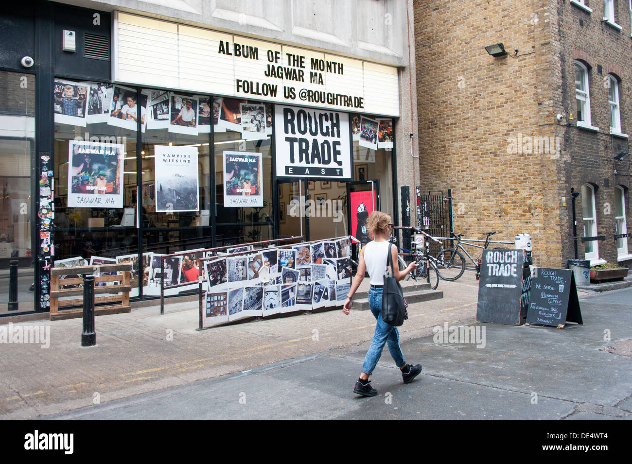 Rough Trade Record Store, Shoreditch Stockfoto