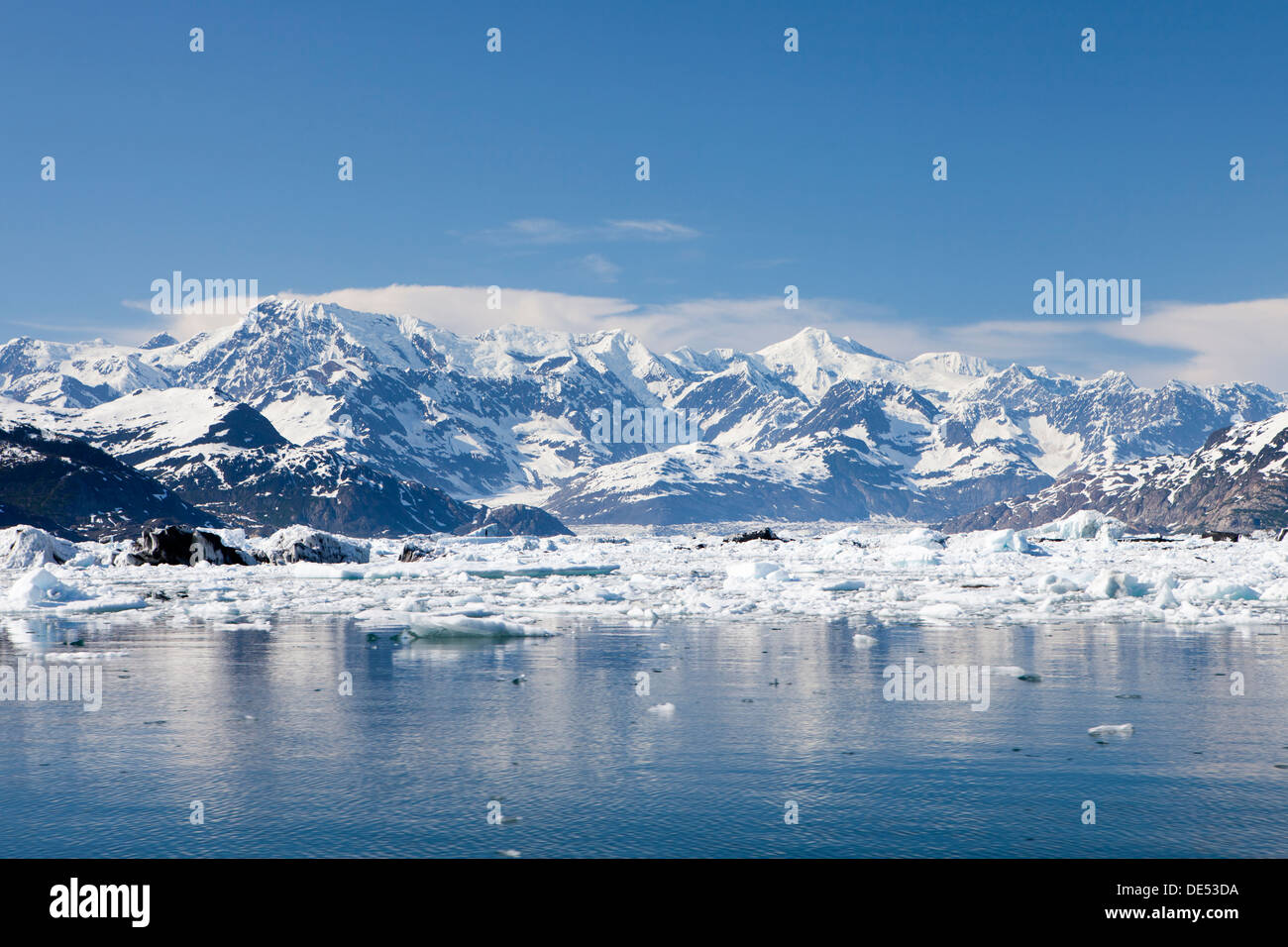 Columbia Gletscher, Prince William Sound, Alaska, Vereinigte Staaten von Amerika Stockfoto