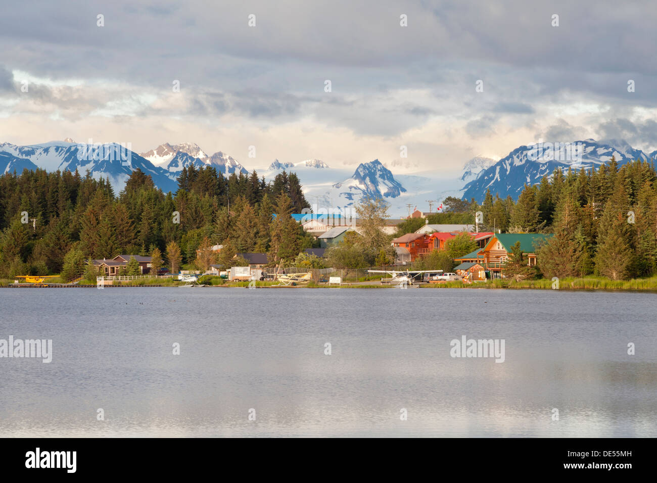 Homer, Halbinsel Kenai, Alaska, Vereinigte Staaten von Amerika Stockfoto