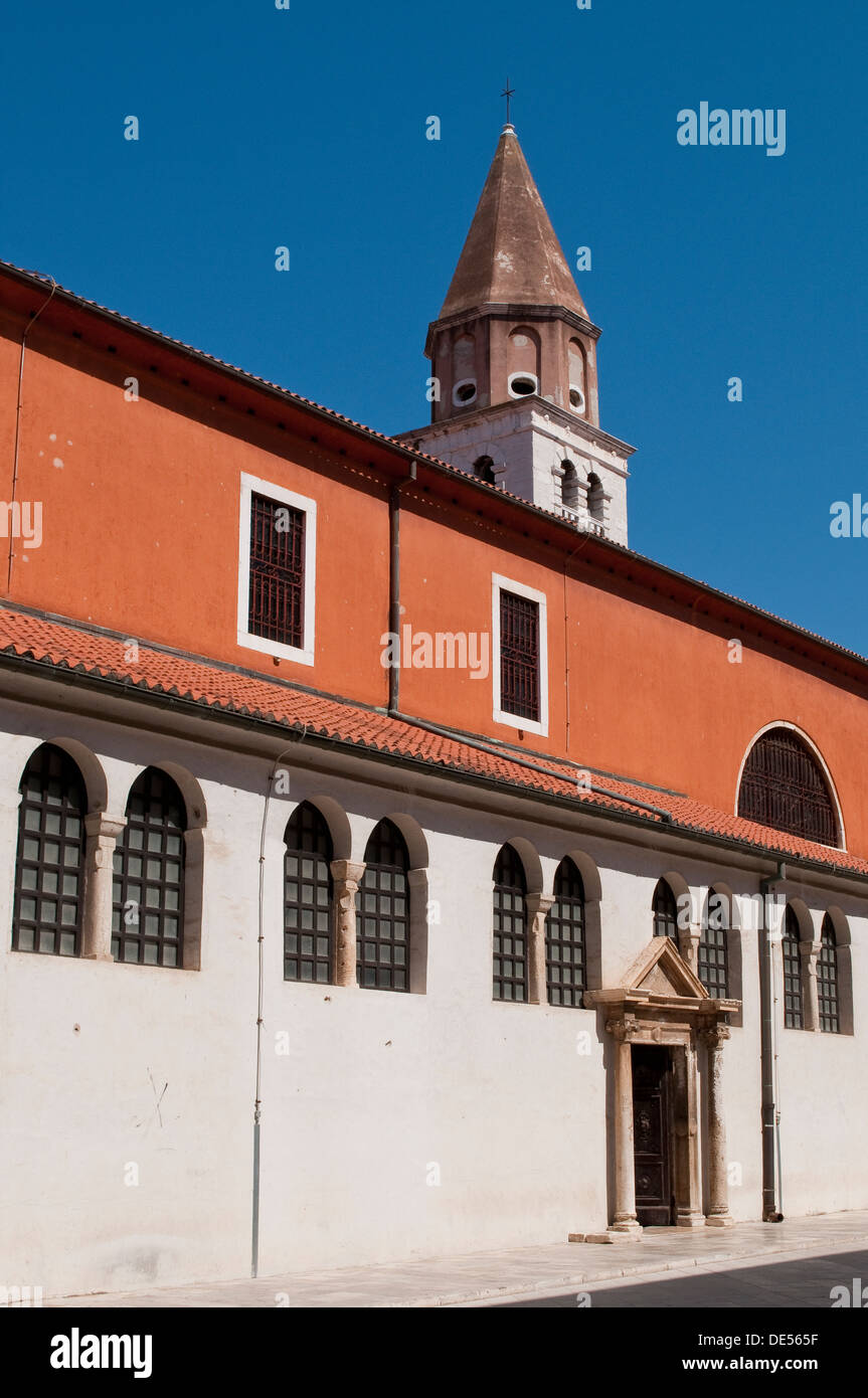 Kirche St. Simeon, Crkva Sv. Sime, Zadar, Kroatien Stockfoto