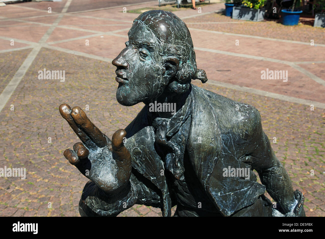 Jobsiade-Brunnen Oder Jobsiade-Brunnen von Karl Ulrich Nuss Auf Dem Husemannplatz in Bochum, Ruhrgebiet, Nordrhein-Westfalen Stockfoto