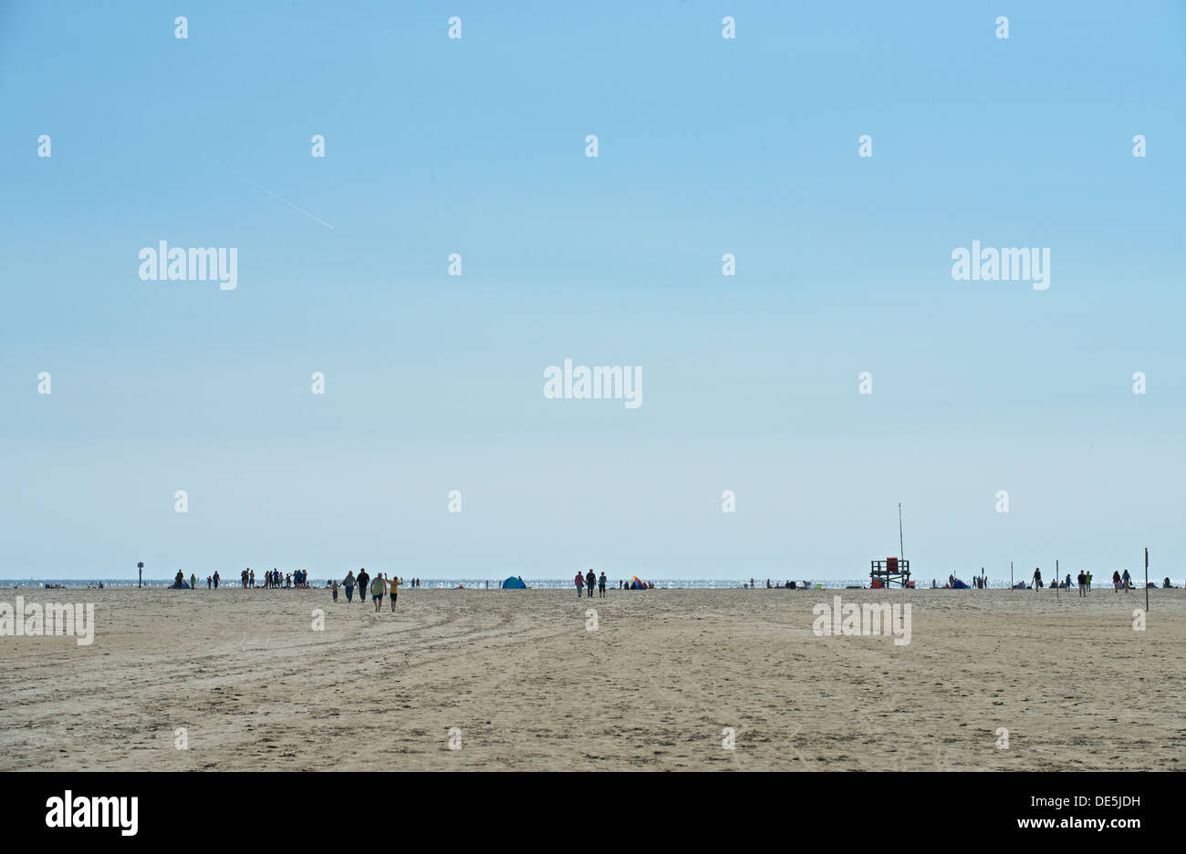 Strand von Boehl Stockfoto