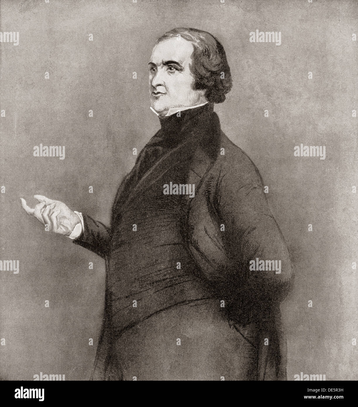 Sir Robert Peel, 2. Baronet, 1788-1850. Britischer Staatsmann und Premierminister des Vereinigten Königreichs. Stockfoto