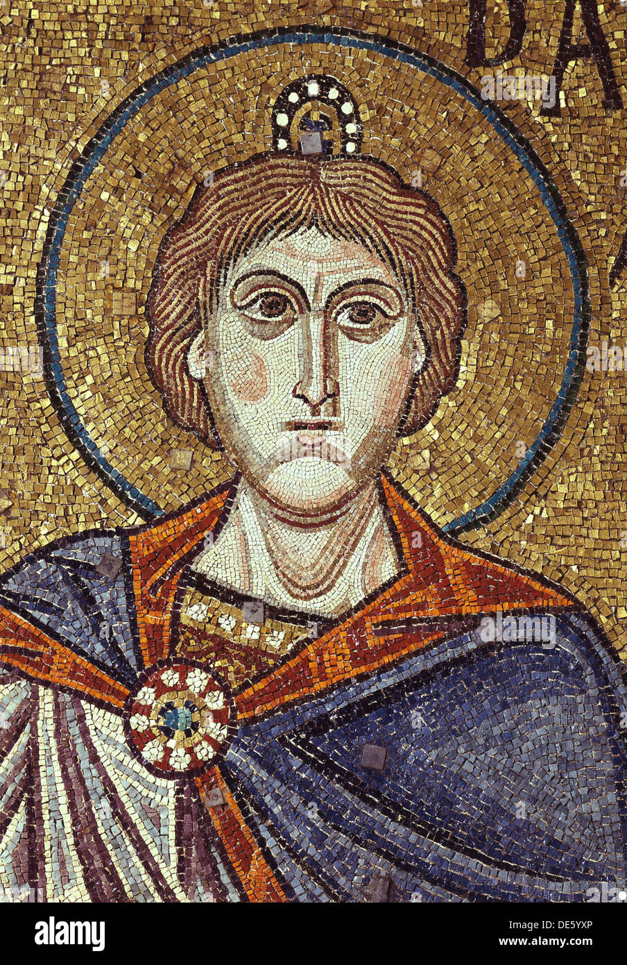 Der Prophet Daniel (Detail der Innenraum Mosaiken in den Markusdom), 12. Jahrhundert. Künstler: Byzantinische Meister Stockfoto