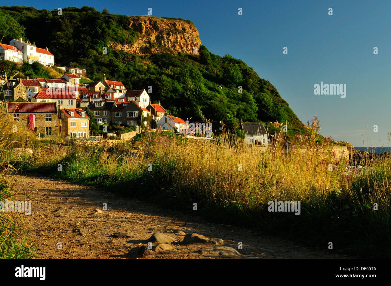 Runswick Bay Yorkshire Stockfoto