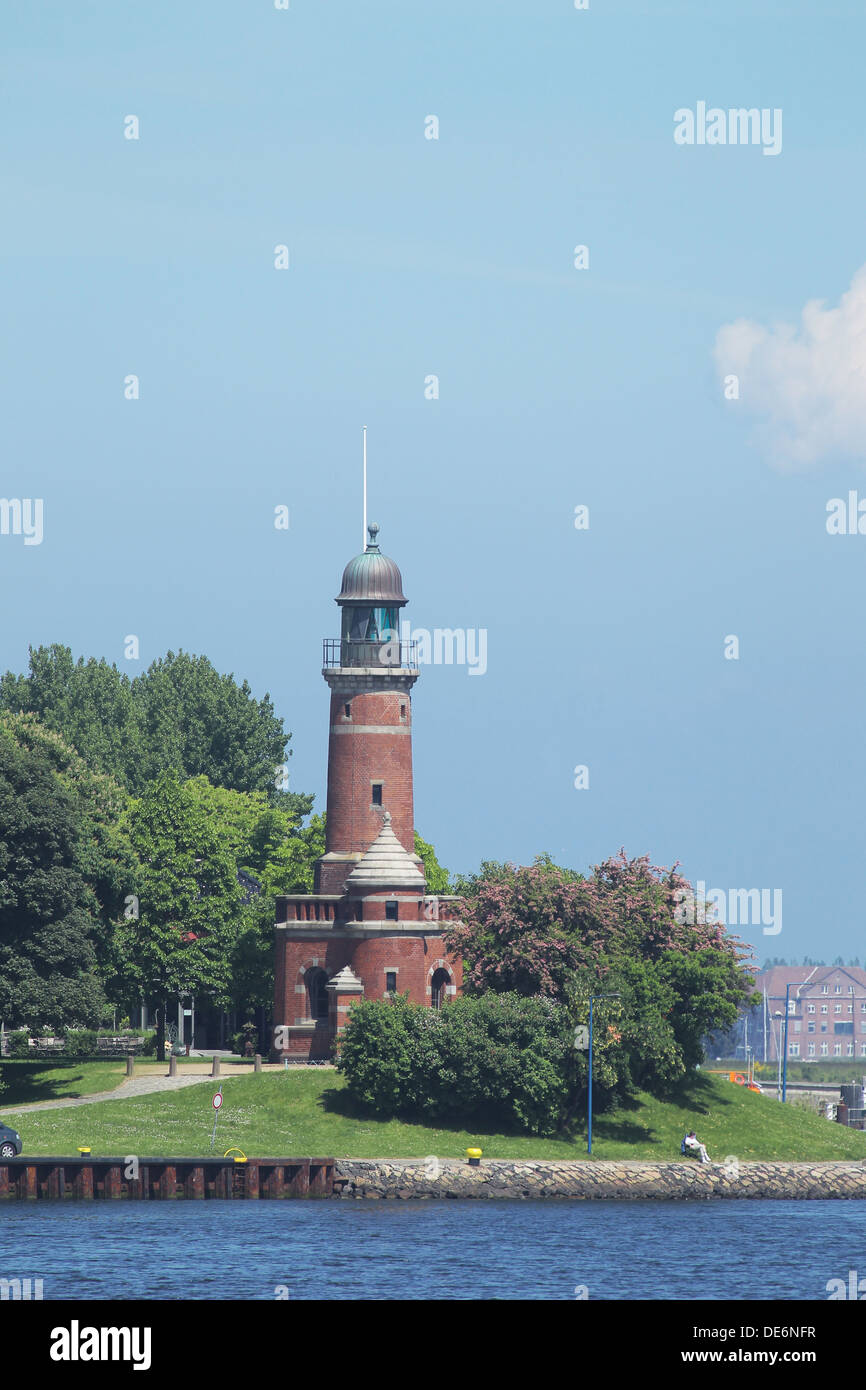 Kiel, Deutschland, Kiel Leuchtturm Holtenau Stockfoto