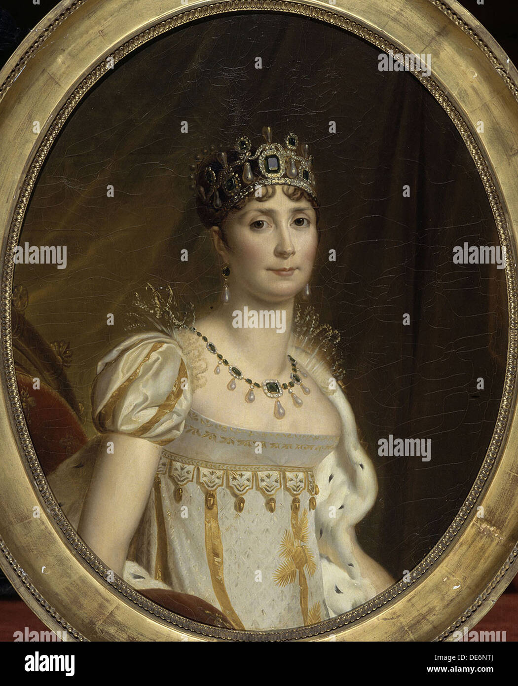 Joséphine de Beauharnais, die erste Frau von Napoléon Bonaparte (1763-1814), 1801. Artist: Gérard, François Pascal Simon (1770-1837) Stockfoto