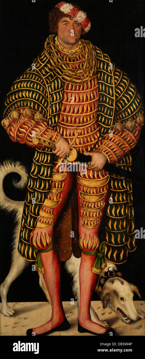 Herzog Heinrich der fromme (1473-1541), 1514. Künstler: Cranach, Lucas, der ältere (1472-1553) Stockfoto