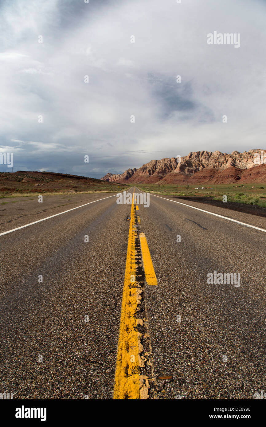 Arizona Highway 89A Stockfoto