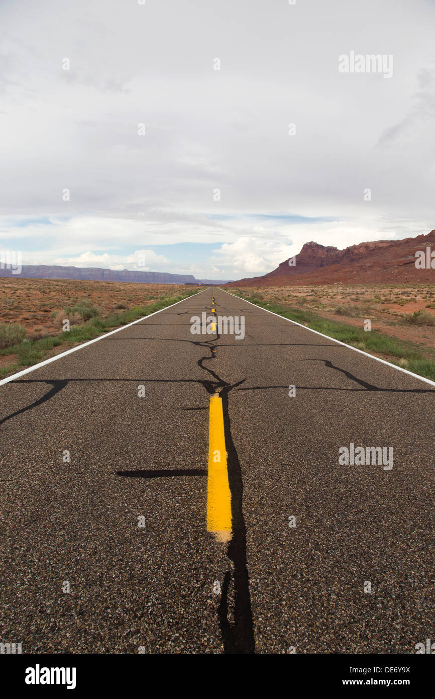 Northern Arizona Highways Stockfoto