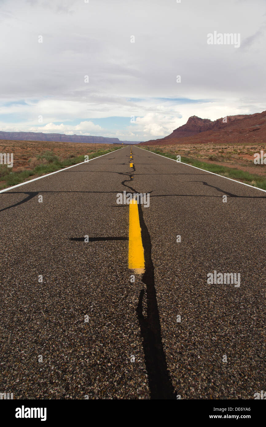 Northern Arizona Highways Stockfoto