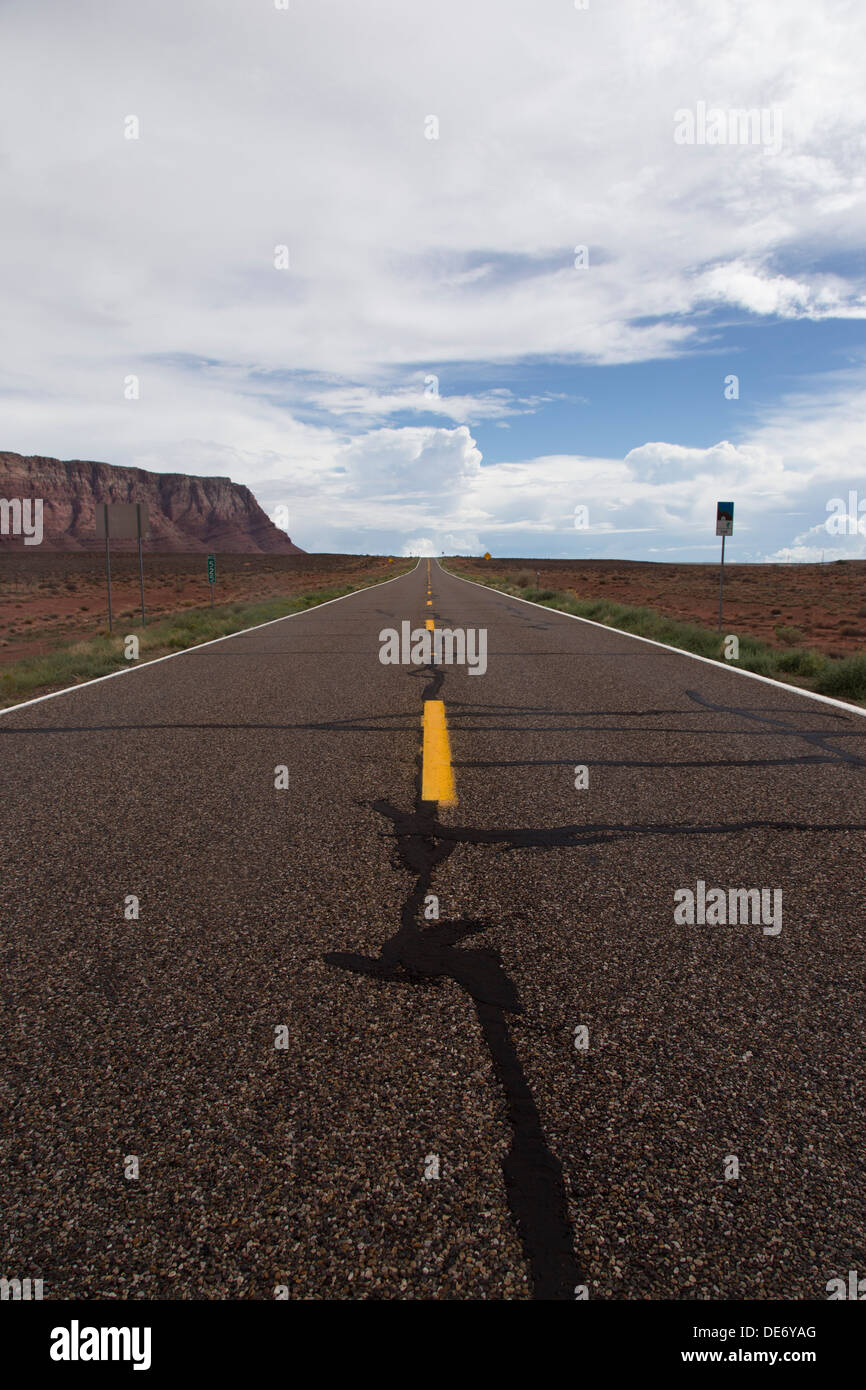 Arizona Highway 89A Stockfoto