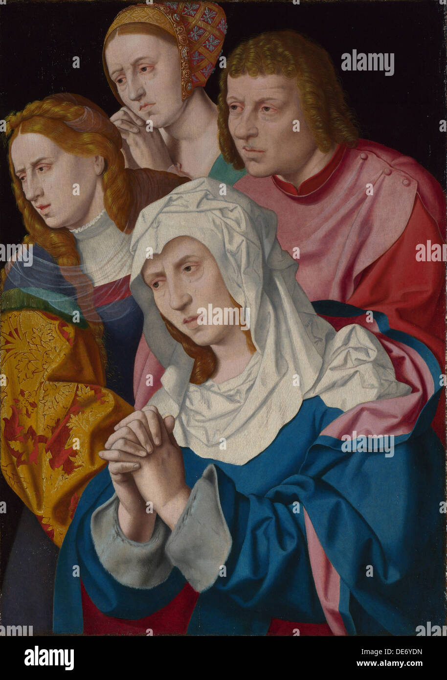 Die Jungfrau Maria, St. Johannes, St. Maria Magdalena und eine heilige Frau, c 1535. Artist: Bruyn, Bartholomaeus (Barthel), der Ältere (1493-1555) Stockfoto
