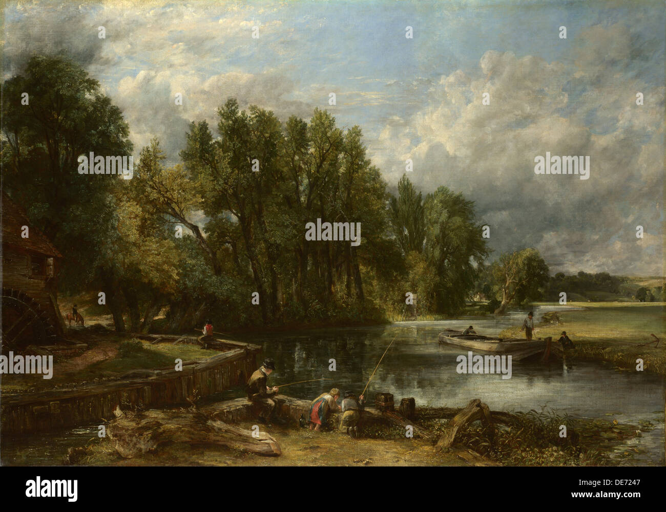 Stratford Mill, 1820. Künstler: Constable, John (1776-1837) Stockfoto