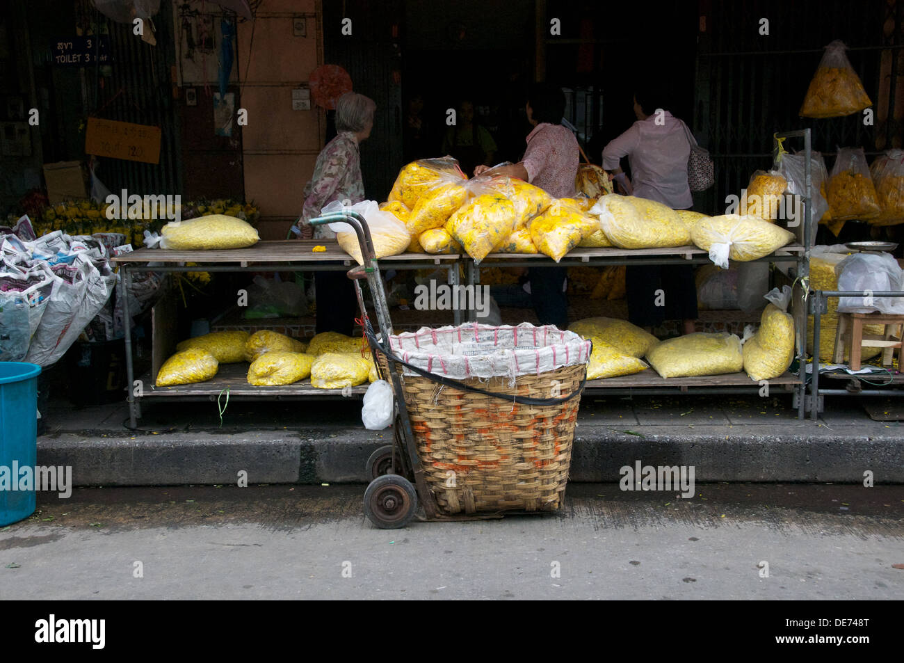 Thai Straßenmarkt Stockfoto