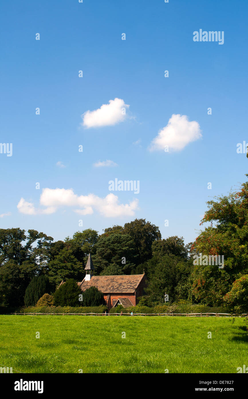 England, Cheshire, Styal Dorf, Norcliffe Unitarian Church Stockfoto