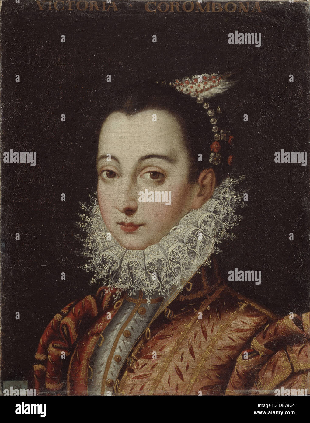 Porträt von Vittoria Accoramboni (1557-1585), c. 1580. Künstler: Pulzone, Scipione (1550-1598) Stockfoto