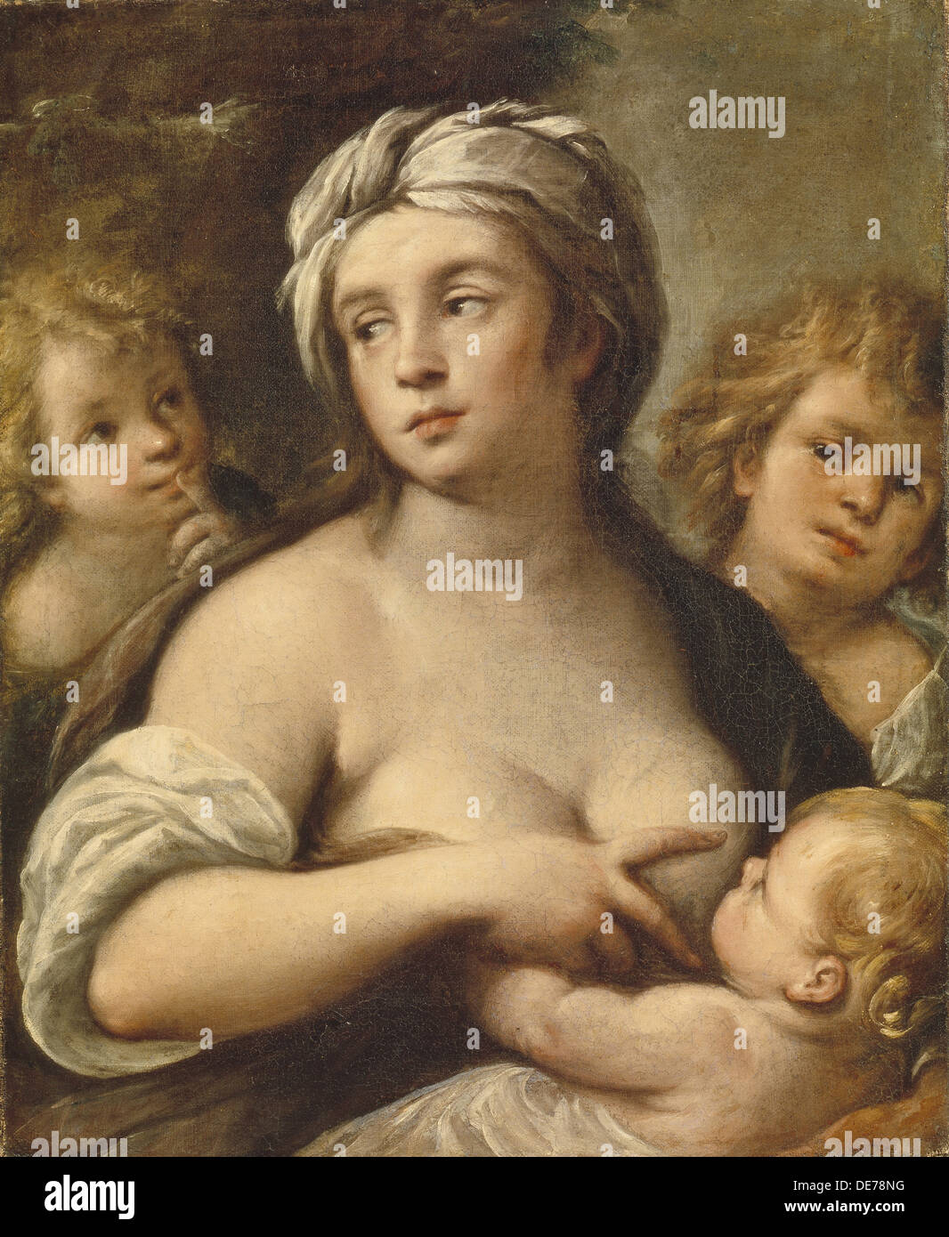 Allegorie der Liebe, 1650er Jahren. Künstler: Nuvolone, Carlo Francesco (1609-1662) Stockfoto