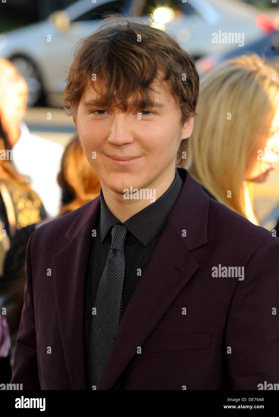 Los Angeles, Kalifornien, USA. 12. September 2013. Paul Dano im Ankunftsbereich für Gefangene Premiere, The Academy of Motion Pictures Arts und Sciences (AMPAS), Los Angeles, Kalifornien, 12. September 2013. Bildnachweis: Elizabeth Goodenough/Everett Collection/Alamy Live-Nachrichten Stockfoto