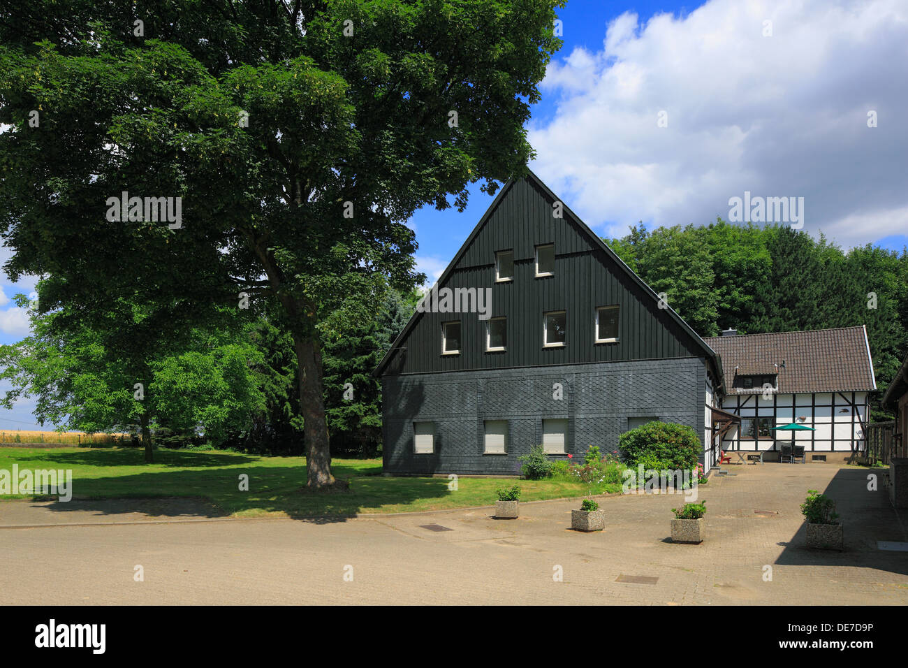 Im Heimatmuseum Helfs Hof, Bauernhof in Wattenscheid-Sevinghausen, Bochum-Wattenscheid, Ruhrgebiet, Nordrhein-Westfalen Stockfoto