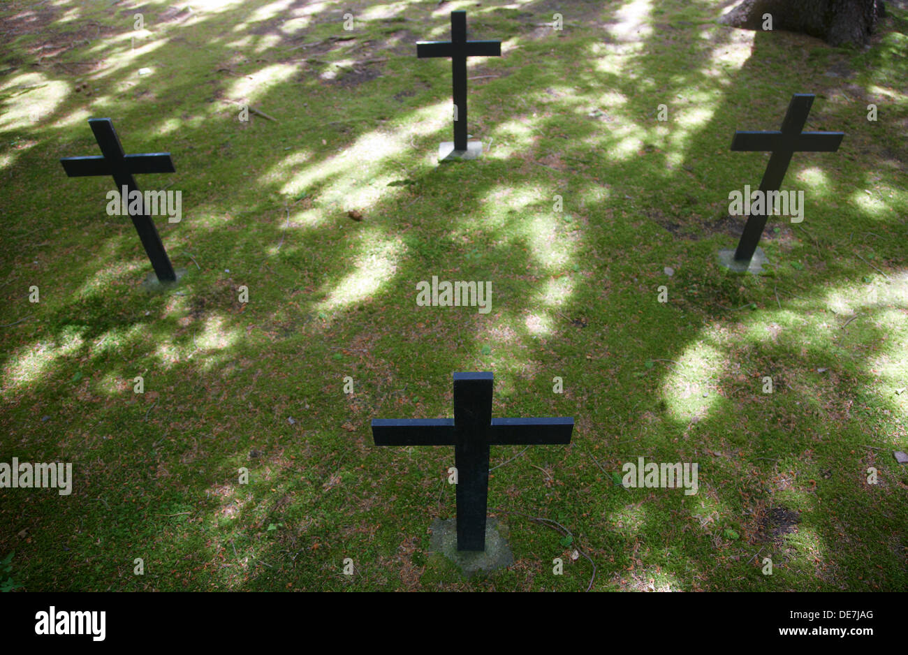 Frankreich, Soldatenfriedhof in Ammerschwihr Stockfoto
