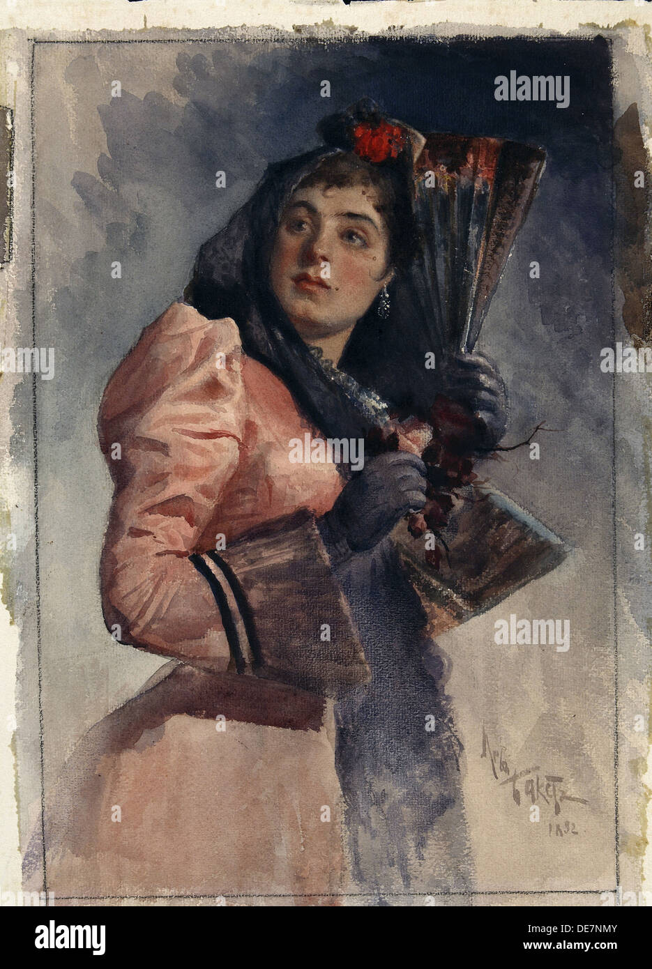 Carmen, 1892. Artist: Bakst, Léon (1866-1924) Stockfoto