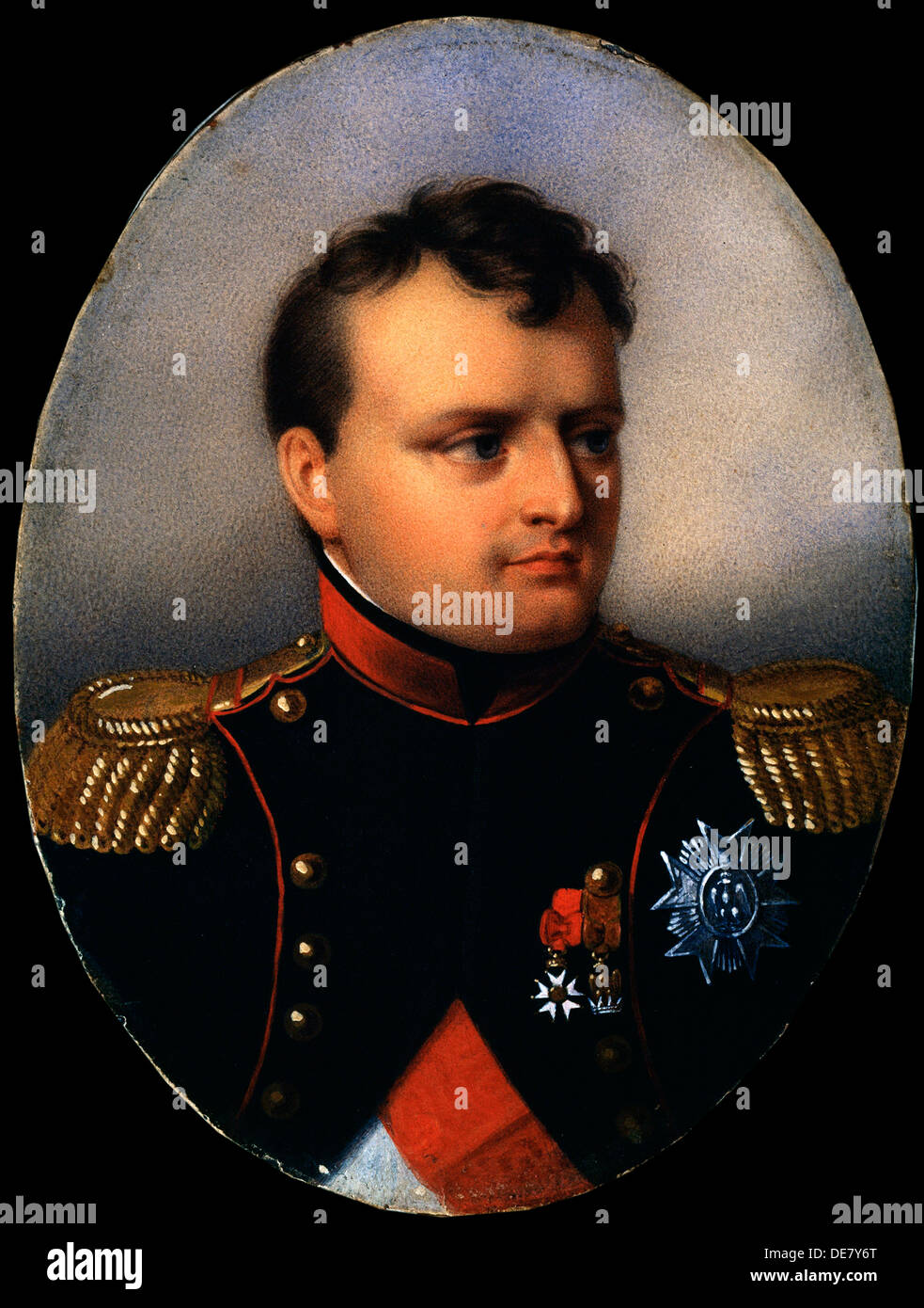 Portrait von Kaiser Napoléon Bonaparte ICH (1769-1821), aus dem frühen 19. Jahrhundert. Stockfoto