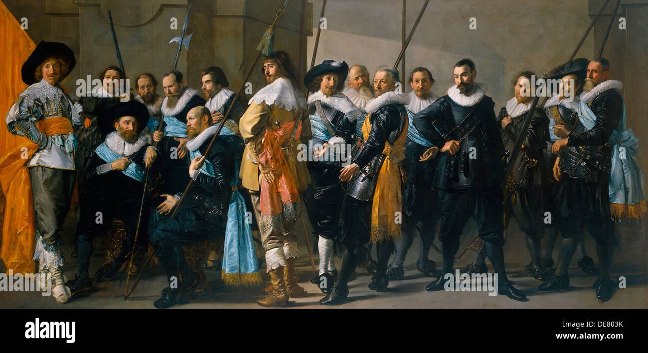 Das magere Unternehmen ', 1637. Stockfoto