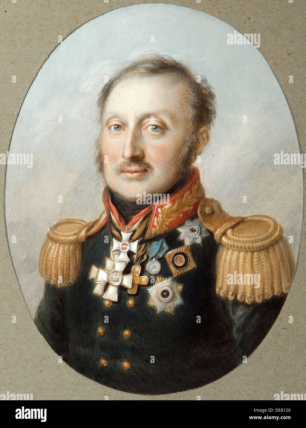 Field Marshal Graf Ludwig Adolf Peter von Sayn-Wittgenstein-Ludwigsburg, (1769-1843), 1814. Stockfoto