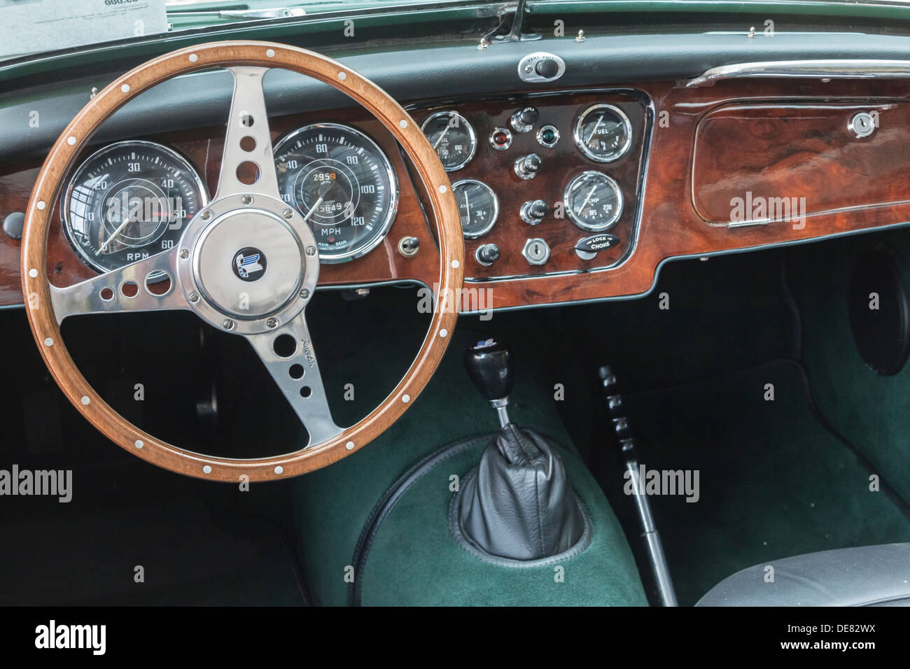 Deutschland, Bayern, Triumph TR3A oldtimer Stockfoto