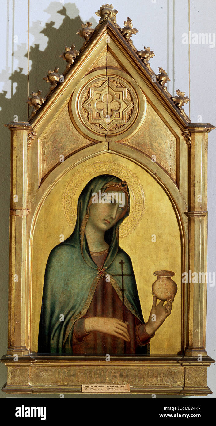 "Maria Magdalena", 1320s. Künstler: Simone Martini Stockfoto
