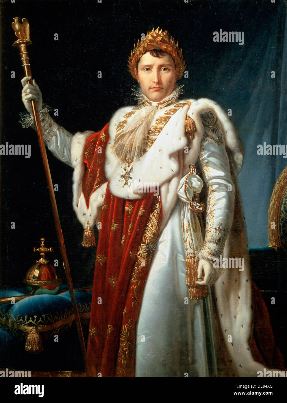 "Porträt des Kaisers Napoléon Bonaparte ICH', c 1804. Künstler: François Pascal Simon Gérard Stockfoto