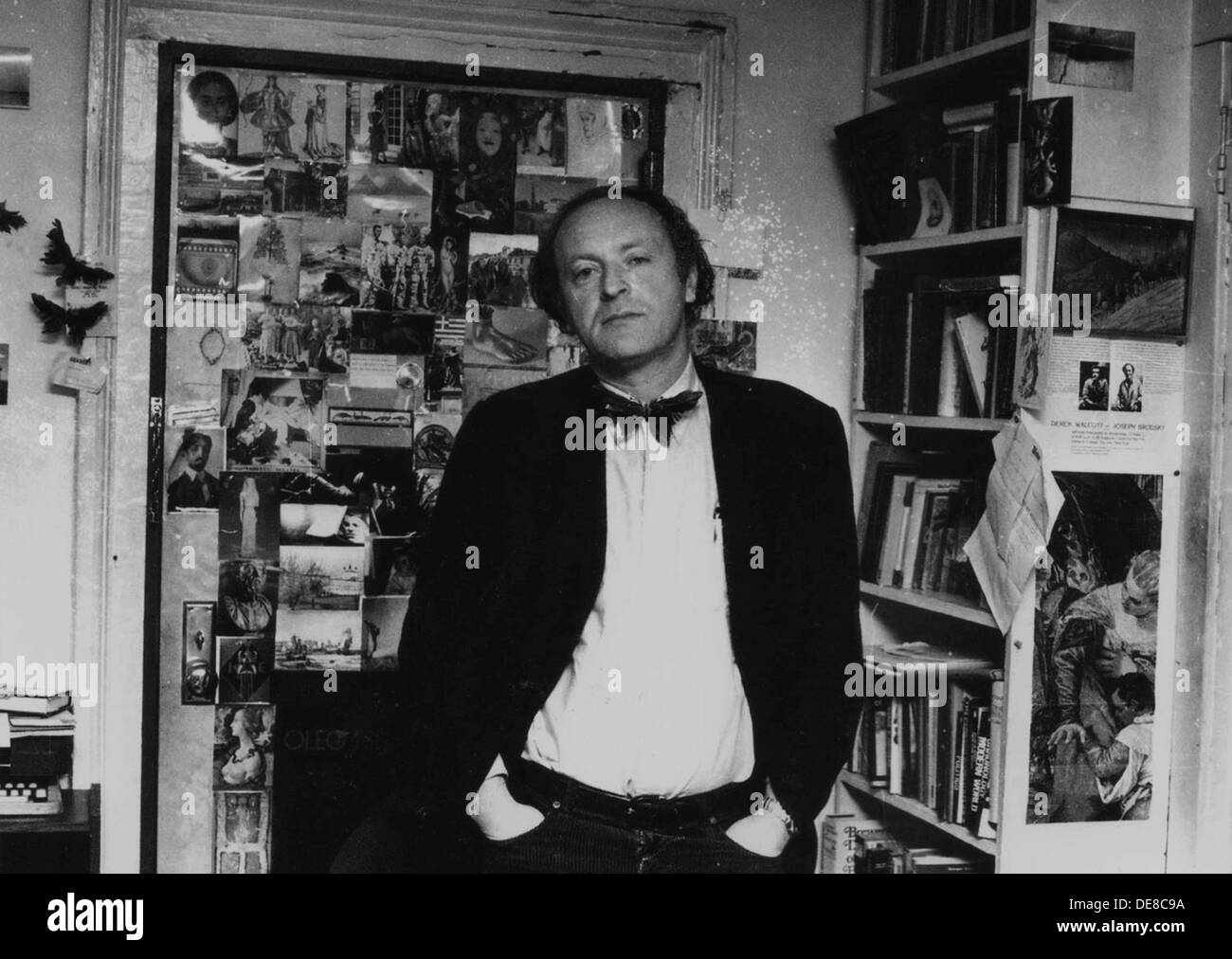 Joseph Brodsky. New York, 1980. Stockfoto