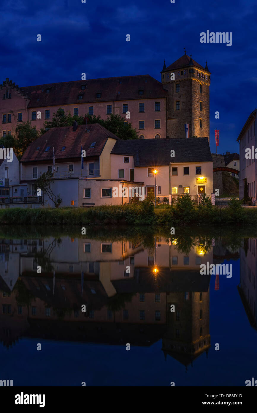 Deutschland, Bayern, Neunburg Vorm Wald, Altstadt mit neuen Palais