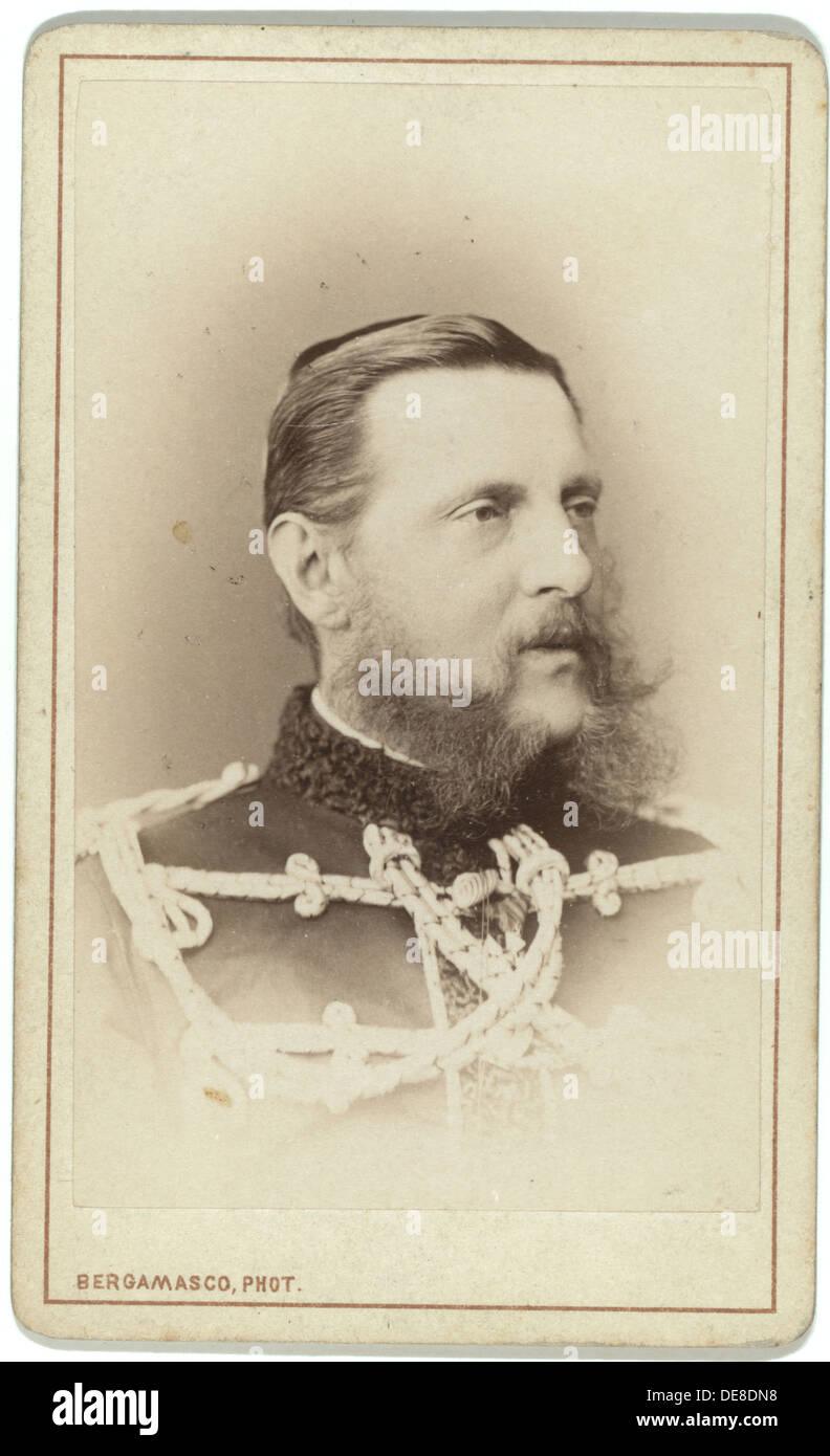 Portrait von Großfürst Constantin Nikolaevich von Russland (1827-1892), zwischen 1870 und 1880. Stockfoto