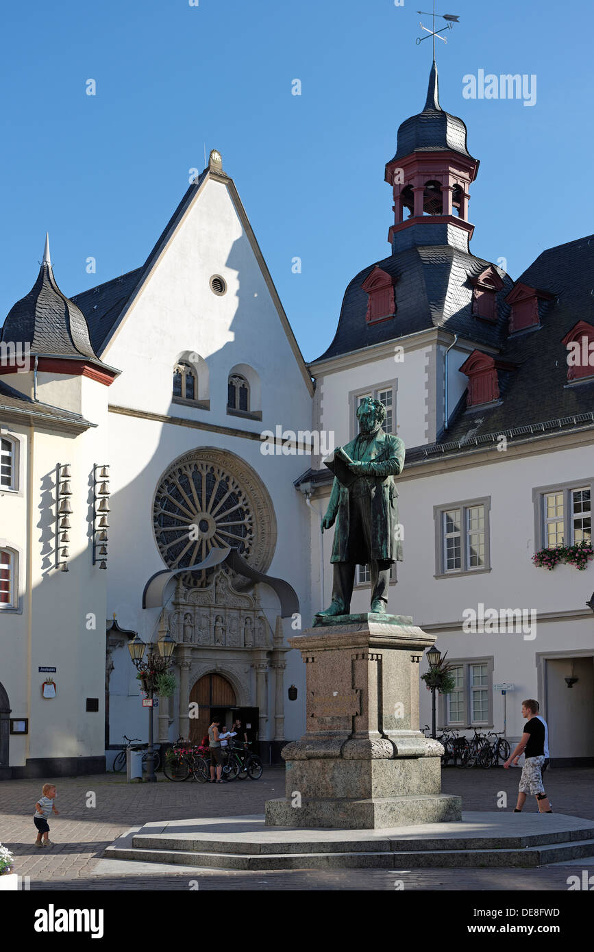 Jesuitenplatz Koblenz Germany Stockfotos & Jesuitenplatz Koblenz