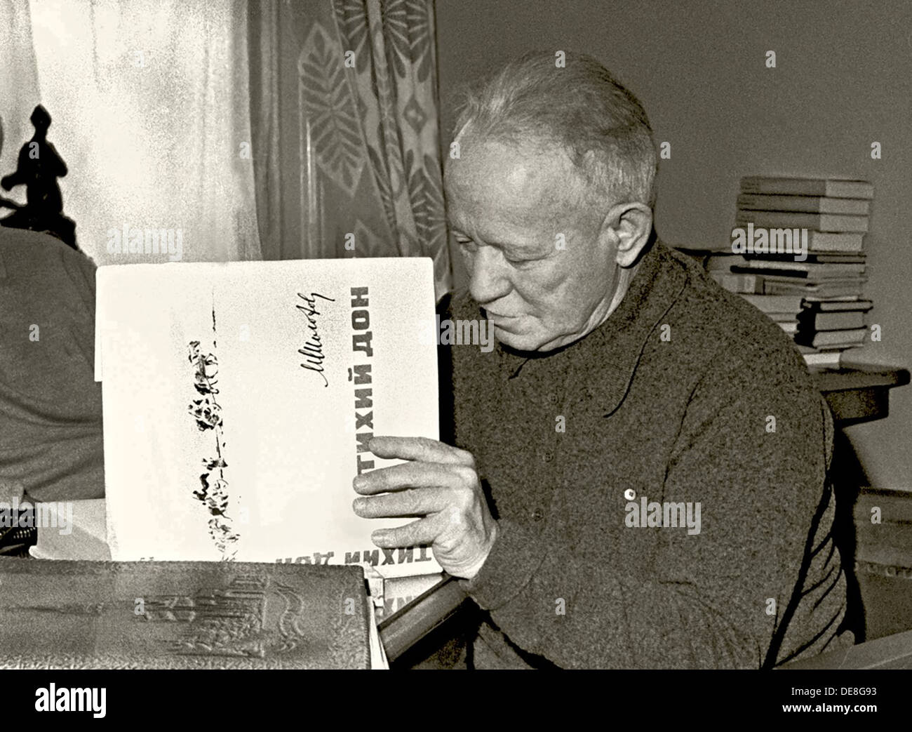 Der Schriftsteller Michail Bogachev (1905-1984), 1960. Stockfoto