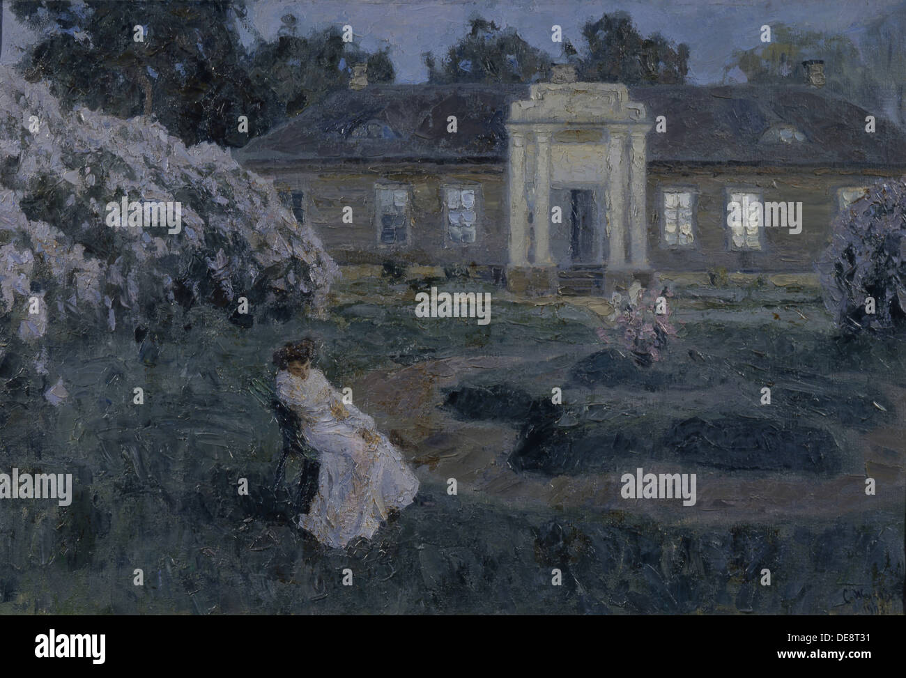 White Night, 1903. Künstler: Schukowski, Stanislav Yulianovich (1873-1944) Stockfoto
