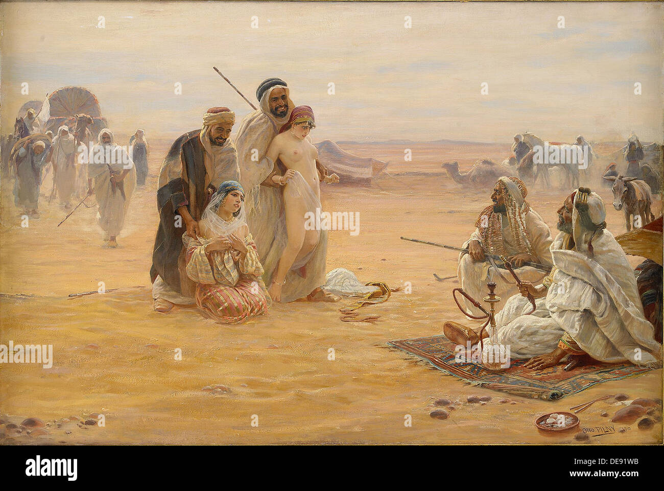 Slave market painting Fotos und Bildmaterial in hoher Auflösung Alamy