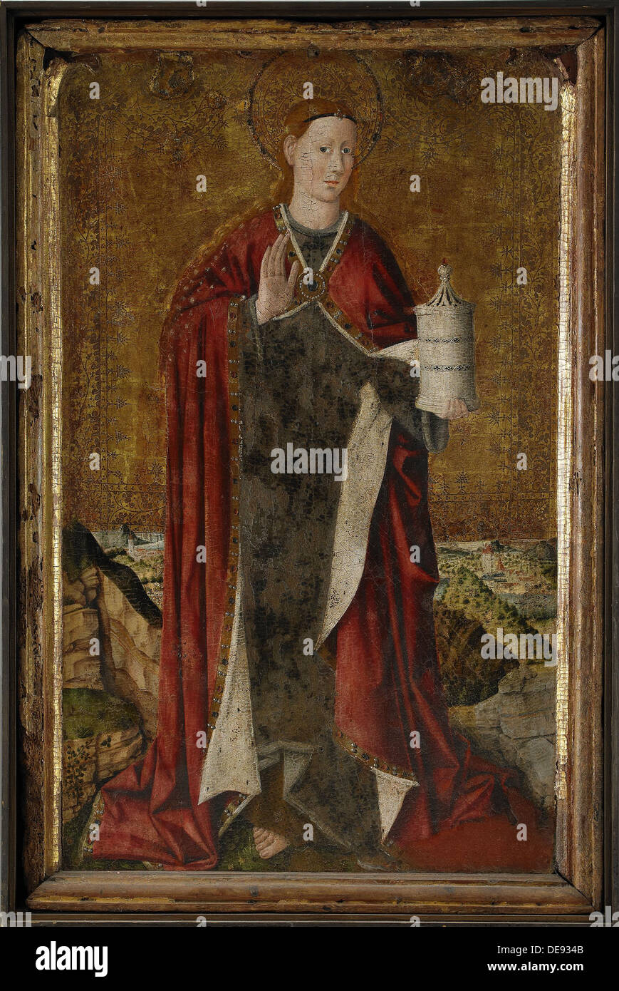 Hl. Maria Magdalena, ca. 1450. Künstler: Jacomart, (Jaume Baco) (ca. 1410-1461) Stockfoto