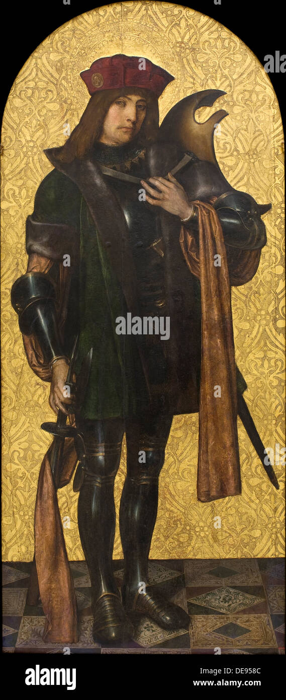 Saint Candidus, 1502-1507. Künstler: Bru, Aine (aktiv aus dem 16. Jahrhundert) Stockfoto