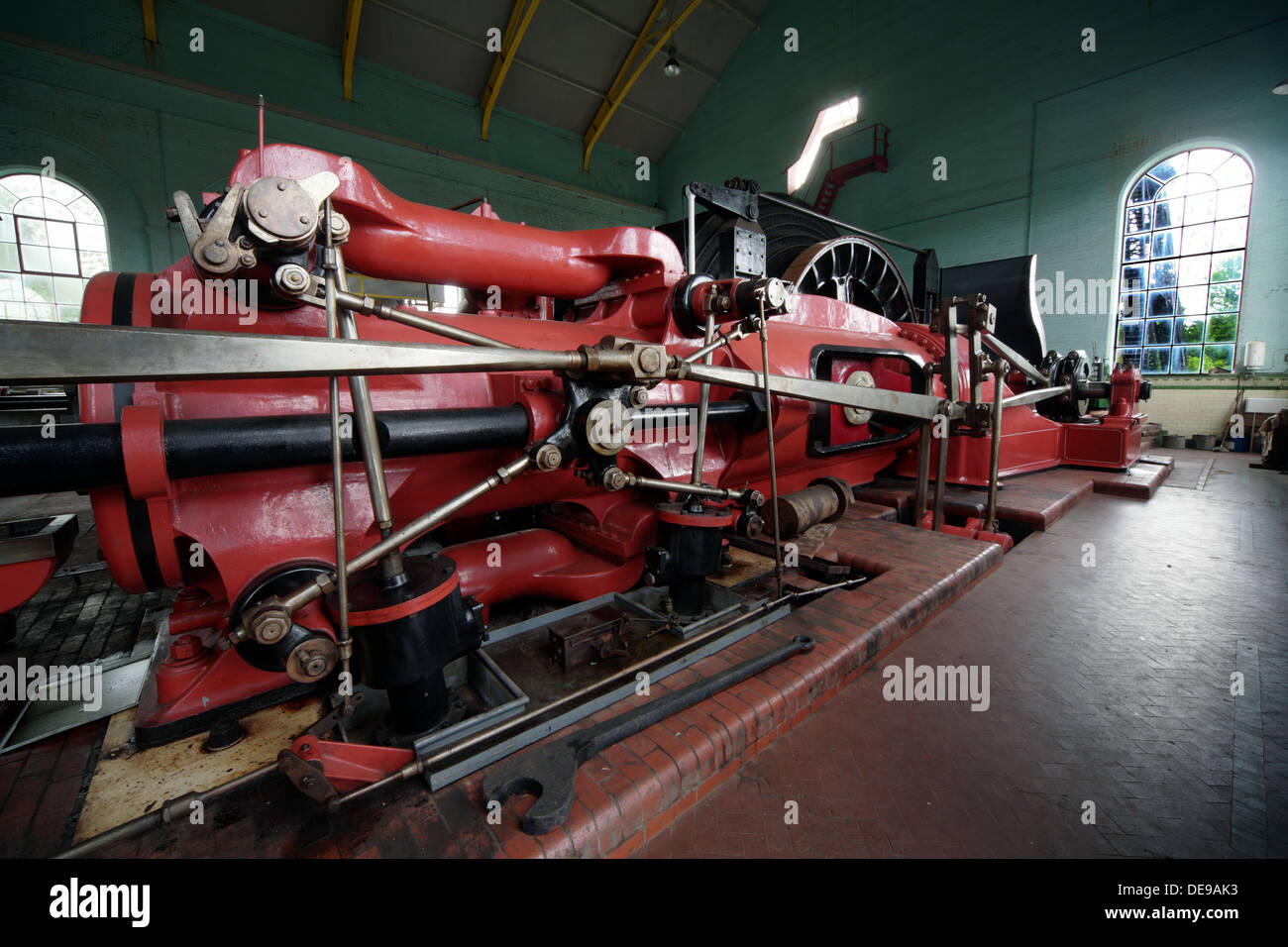 Astley grünes Grube rote No1 Wicklung Gear Motor Stockfoto